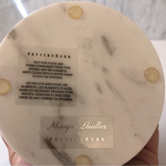 Pottery Barn Marble Canister - Picture 5 of 5